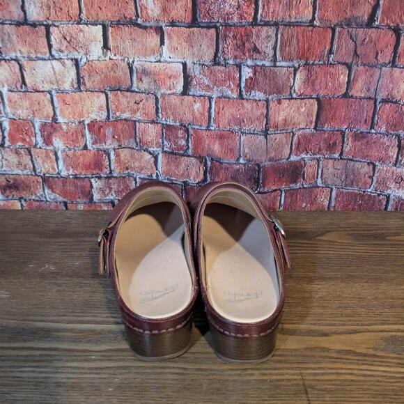 Dansko Women's Berry Leather Burnished Size 39/9 - Picture 3 of 7